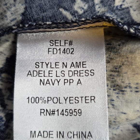 NWOT PPLA Clothing ( S ) Floral Print Fit & Flare Minidress with Bell Sleeves - Picture 8 of 8